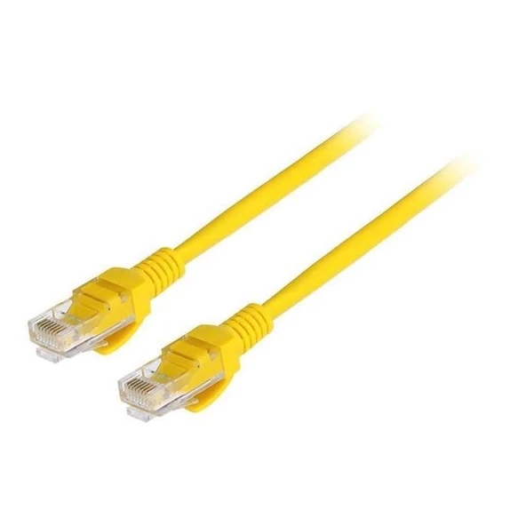 Teldata Tld-500Ys Cat6 5 Metre Sarı Utp Patch Kablo ürün görseli 1