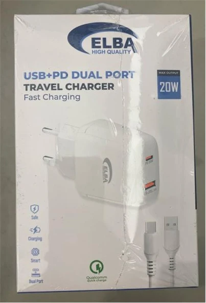 Elba Elb44 Elba 20W 2Li Pd+Usb Type-C Set ürün görseli 1