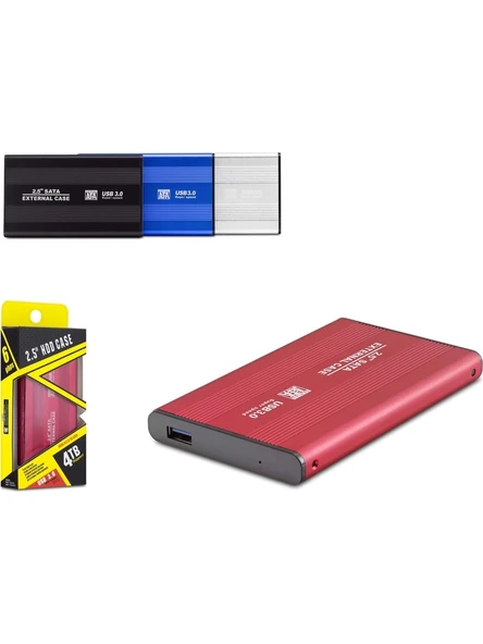Hadron Hdx1751 Hdd Kutusu Usb3.0 Metal Sata 2.5"Çok Renkli ürün görseli 1