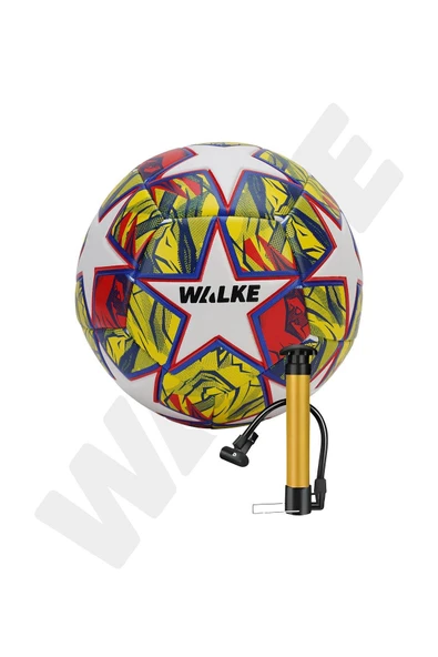 Walke Premium Şampiyonlar Ligi Temalı 5 Numara Futbol Topu Pompa Hediyeli ürün görseli 1