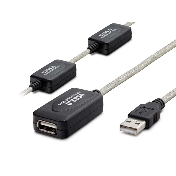 Hadron Hdx7525 30 Metre Usb To Usb F Kablo Silver ürün görseli 1