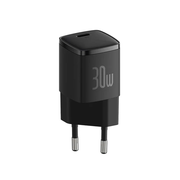 Baseus Ccxf000301 Cube Pro Usb-C Hızlı Şarj Cihazı 30W Siyah ürün görseli 1