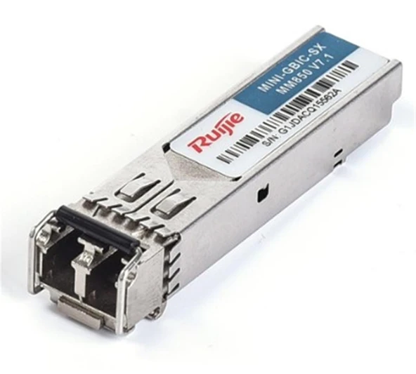 Ruıjıe Reyee Mini-GBIC-LX-SM1310 SFP Modül Singlemode 1000Base-LX(1310nm,10km,LC) ürün görseli 1