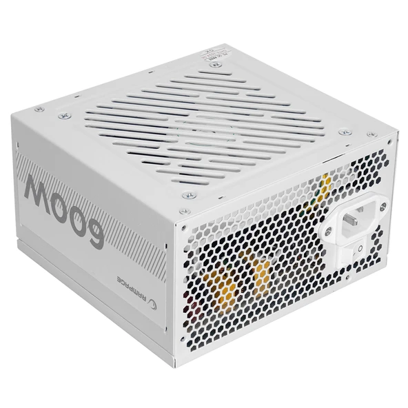 Rampage Rmp-600-80P 600W 80Plus Bronze 12Cm Fan Aktif Pfc Beyaz Power Supply ürün görseli 1