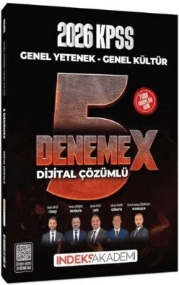 2026 Kpsss Gy Gk Tüm Adaylar 5 Çözümlü Deneme İndeks Akademi ürün görseli 1
