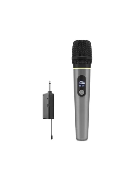 Hadron Hdx2790G Kablosuz Mikrofon Uhf Gri ürün görseli 1