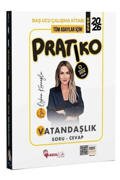 Kpss Vatandaşlık Tüm Adaylar Başucu Kitabı Soru Cevap Hoca Kafası ürün görseli 1