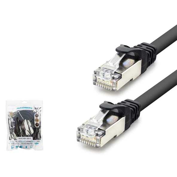 Hadron Hdx5093 Cat7 Kablo 1000Gbt 250Mhz 5 Metre Siyah ürün görseli 1