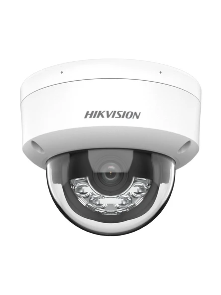 Hikvision Ds-2Cd1141G2-Liuf Smartlight 4Mp 2.8 Mm Sabit Lens Exir Turret İp Dome Kamera ürün görseli 1