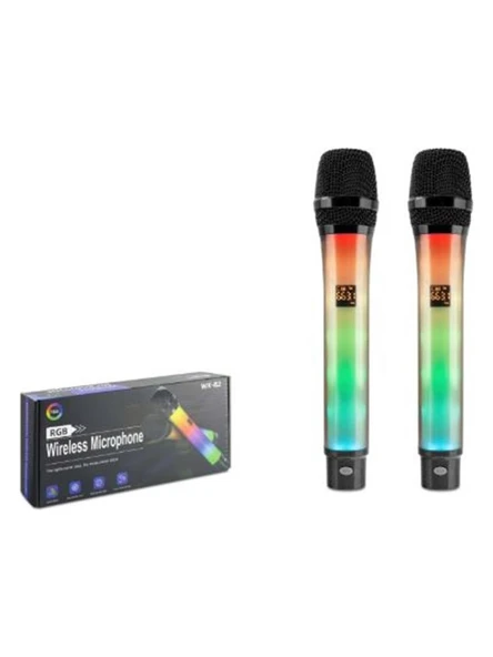 Hadron Wx-82 Kablosuz 2-Mikrofon Uhf Rgb ürün görseli 1