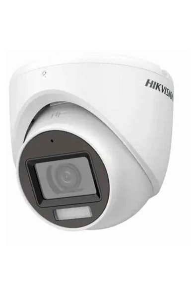 Hikvision Ds-2Ce70Df0T-Lpfs 1080P 2Mp 2.8Mm Color Vu Sabit Lens İr Dome Kamera ürün görseli 1
