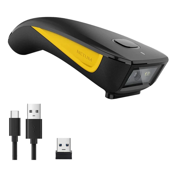 Tiger Perkon Bs92 2D Karekod Bluetooth+2.4 Ghz Kablosuz Barkod Okuyucu ürün görseli 1