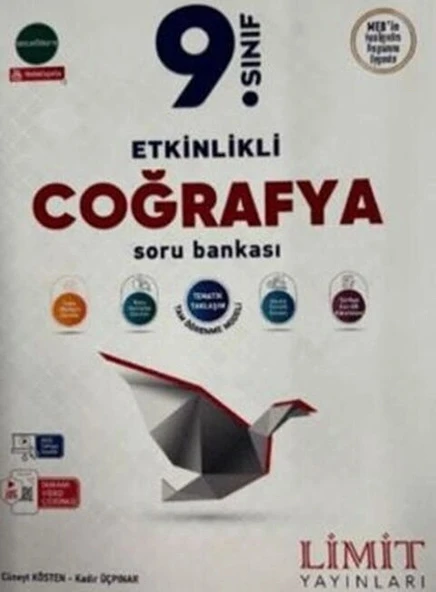 Limit 9. Sınıf Etkinlikli Coğrafya Soru Bankası ürün görseli 1