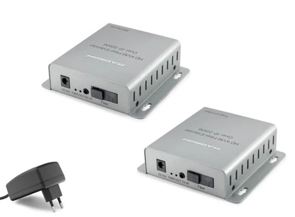 Hadron Hdx1364 20Km Hdmi Kvm Extender Fıber Silver ürün görseli 1