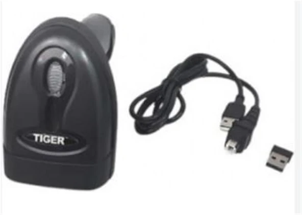 Tiger Cs611-Bt 1D Ccd 2.4Ghz+Bluetooth Kablosuz Barkod Okuyucu ürün görseli 1