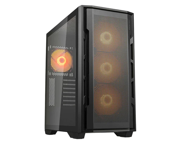 COUGAR CGR-5C78B-RGB  UNIFACE RGB 750W+80 Gaming Siyah Kasa ürün görseli 1