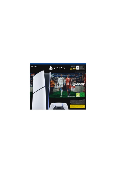 Sony Playstation 5 825 GB Slim Dijital Versiyon / EA Sports FC26 (Bilkom Garantili) ürün görseli 1