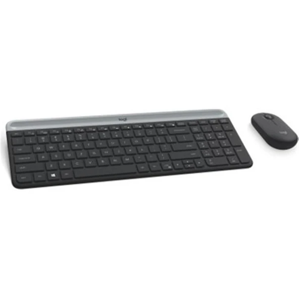 Logitech 920-009435 MK470 Siyah Kablosuz Klavye Mouse Seti ürün görseli 1