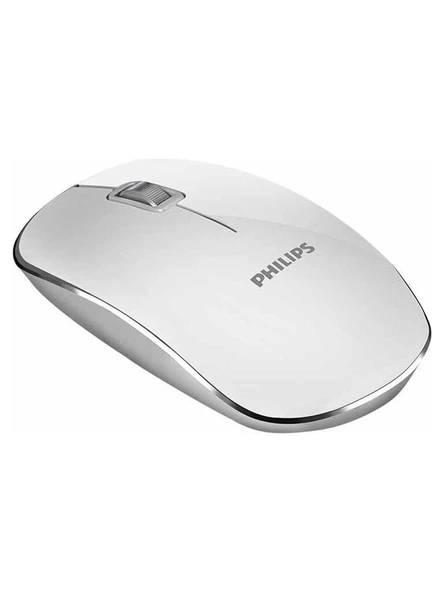 Philips Spk7323Ws Beyaz Kablosuz Sessiz Optik Mouse ürün görseli 1
