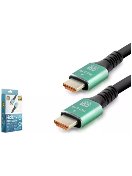 Hadron Hdx2044 Hdmi (M) T0 Hdmi (M) Kablo Pvc 8K 60Hz 2.1V 1.5 Metre Siyah ürün görseli 1
