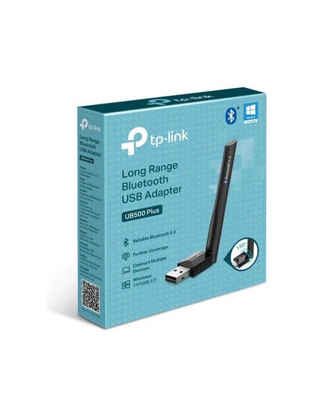 Tp-Link Ub500 Plus Uzun Menzil Bluetooth 5.3 Usb Adaptör - Resim 5
