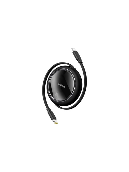 Baseus P10364501111-00 Free2Pull Makaralı Şarj Kablosu Usb-C-Lightning 20W 1M ürün görseli 1