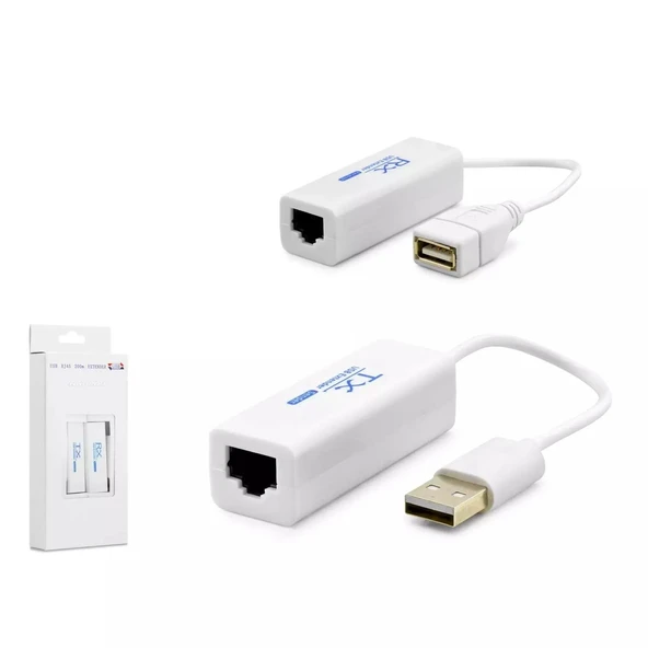 Hadron Hdx1346 Usb Extender 12 Mb-S 200M Beyaz ürün görseli 1