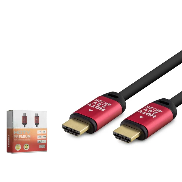 Hadron Hdx2041 Hdmi Kablo Pvc 4K Od8.0 30 Metre Siyah ürün görseli 1