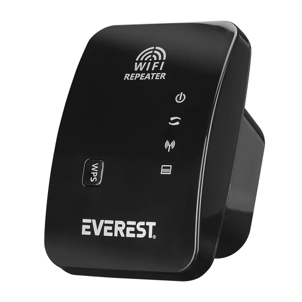 Everest Ewr-N300 2.4Ghz 300Mbps 1Xwan-Lan Dahili Antenli Repeater+Ap Kablosuz Menzil Genişletici ürün görseli 1