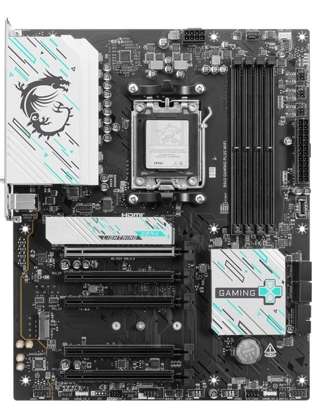 Msi B840 Gaming Plus Wifi 8000Mhz (Oc) Ddr5 Soket Am5 M.2 Hdmi Atx Anakart ürün görseli 1