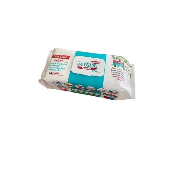 Pafilya Beyaz Sabun Yüzey Temizlik Havlusu 102 Li Easy Clean Karbonat & Sirkeli (İz Bırakmaz) ürün görseli 1