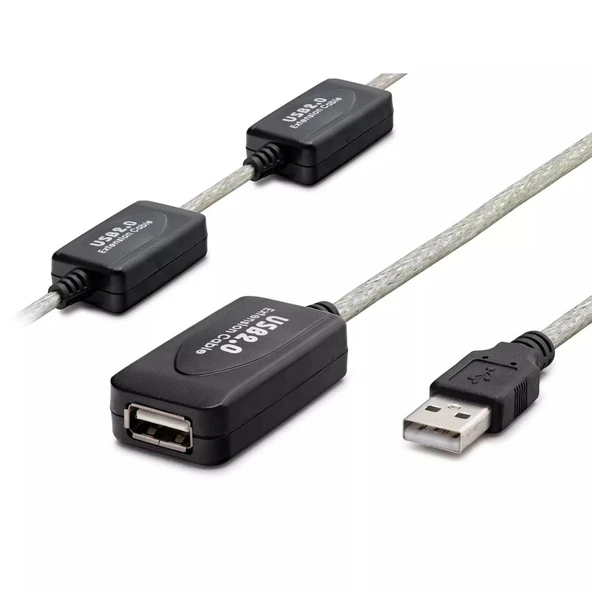 Hadron Hdx7546 25 Metre Usb To Usb F Kablo Silver ürün görseli 1