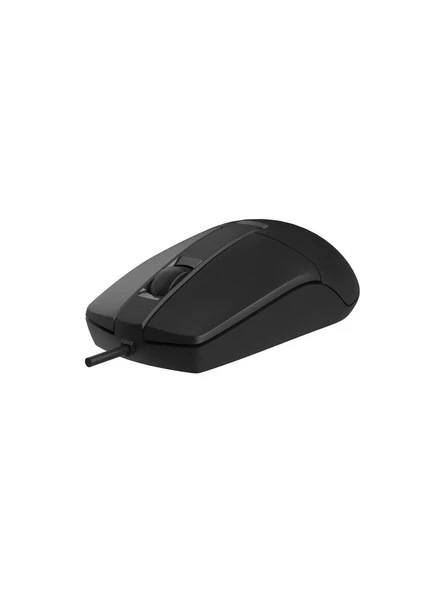 A4 Tech Op-330S Silent Usb Siyah V-Track 1200Dpi 1,5 Metre Kablolu Sessiz Mouse ürün görseli 1