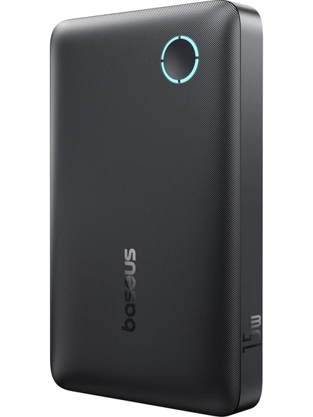 Baseus P1008210C123-00 Enerfill Fp11 10.000 Mah 15W Taşınabilir Şarj Cihazı Siyah Powerbank ürün görseli 1