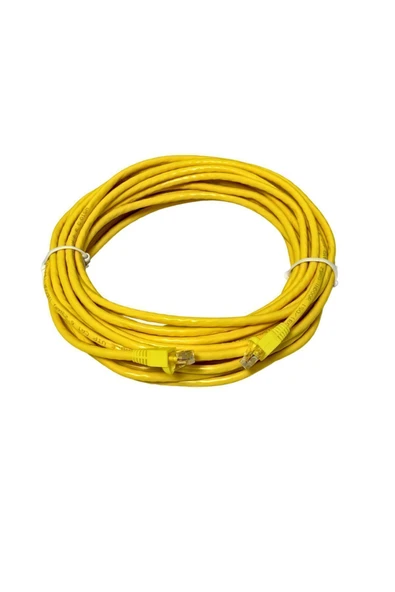 Teldata Tld-3000Ys Cat6 30 Metre Sarı Utp Patch Kablo ürün görseli 1