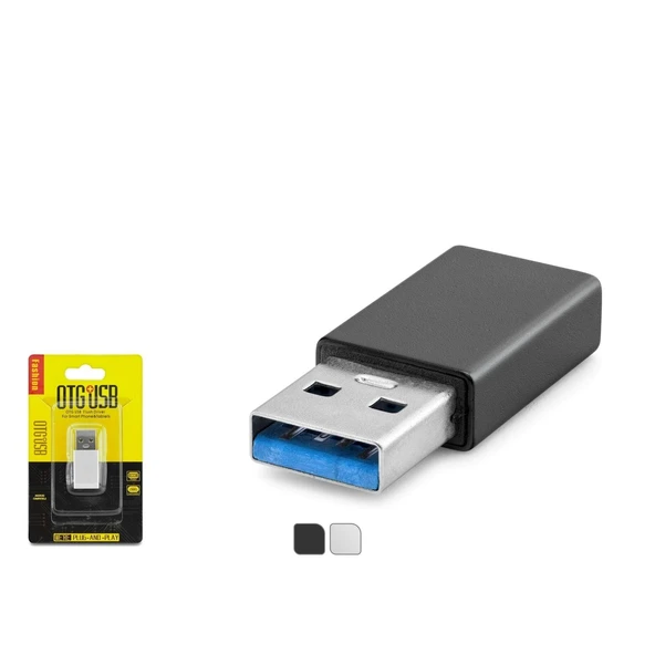 Hadron Hdx1029 Usb3.0 To Type-C F Çevirici Siyah ürün görseli 1