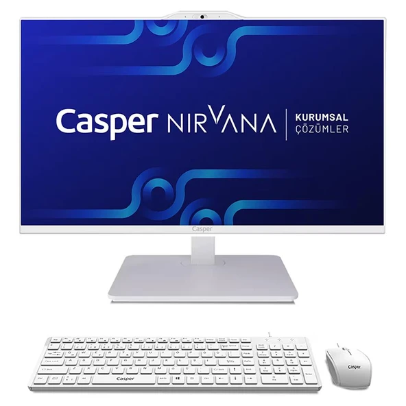 Casper Nirvana A90.1342-BE00X-V-B-K Beyaz Intel Core i5-13420H 16GB RAM 500GB NVME Pivot All In One ürün görseli 1