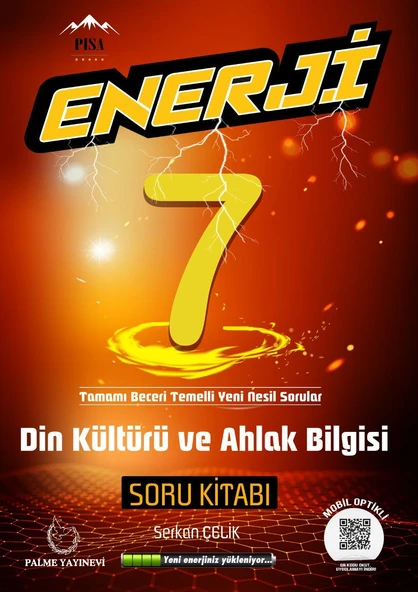 Palme Yayınevi Hazırlık 7. Sınıf Enerji Din Kültürü Soru Kitabı ürün görseli 1
