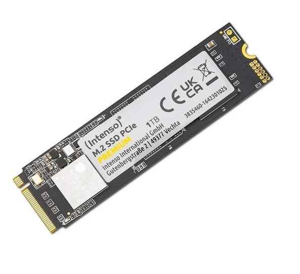 Intenso 1TB MI500 Gen.4x4 NVMe 1.4 SSD 5300MB-4500MB-s Ssd Disk ürün görseli 1