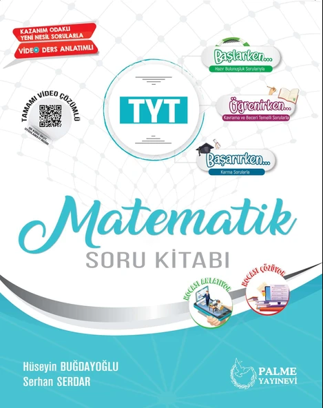 Palme Yayınevi Hazırlık Yks Tyt Matematik Joker Soru Kitabı Video Çözümlü ürün görseli 1