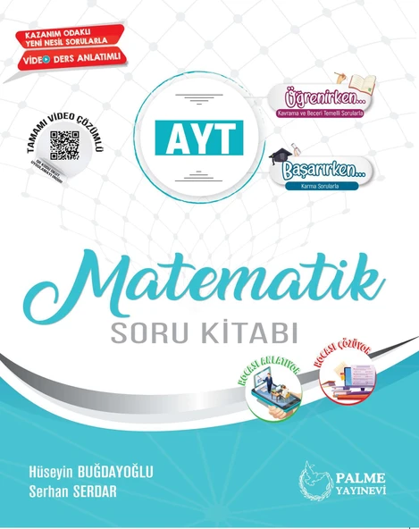Palme Yayınevi Hazırlık Yks Ayt Matematik Soru Kitabı Video Çözümlü ürün görseli 1