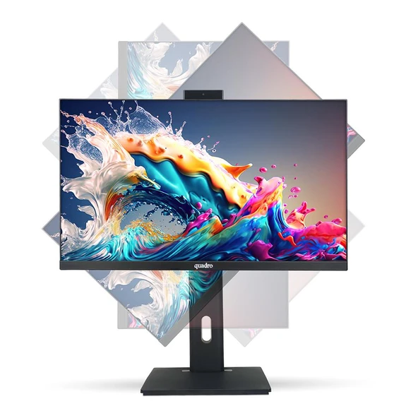 Quadro EXPANSE AI B224 25165 23.8" IPS Ci5 12450H 16gb 512gb NVME SSD OB VGA Freedos AIO P.İzi ürün görseli 1