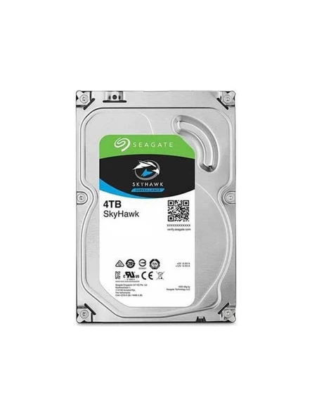 Seagate 4Tb St4000Vx015 Skyhawk 3.5' 5400Rpm Harddisk Güvenlik Diski (Hikvision) ürün görseli 1