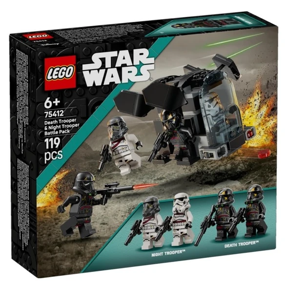 Lego 75412 Star Wars Death Trooper ve Night Trooper Savaş Paketi ürün görseli 1