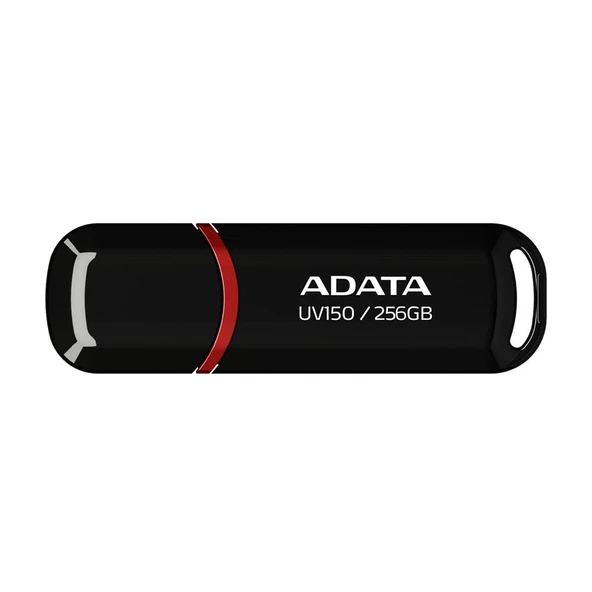 ADATA UV150-256GB USB3.2 Gen1 Black Flash Bellek ürün görseli 1