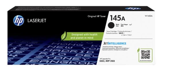 HP 145A Black Siyah 1.700 Sayfa Toner W1450A ürün görseli 1
