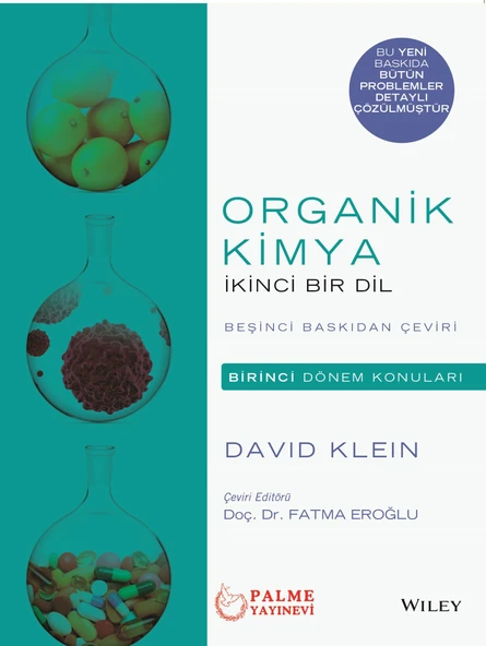 Palme Yayınevi Organik Kimya İkinci Bir Dil (1. Dönem Konuları) ürün görseli 1