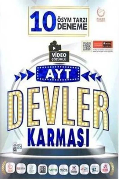 Palme Yayınevi Hazırlık Yks Ayt Devler Karmasi 10 Deneme Sınavı ürün görseli 1