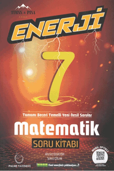Palme Yayınevi Hazırlık 7. Sınıf Enerji Matematik Soru Kitabı ürün görseli 1