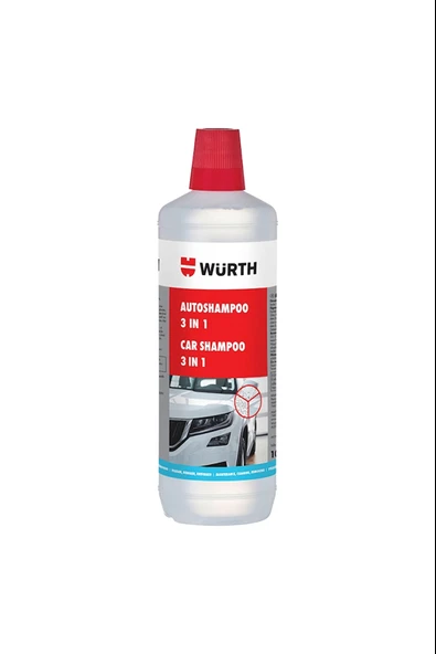 Würth 3 Etkili Araç Şampuanı 1 Litre ürün görseli 1